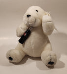 1996 Play By Play Coca Cola Polar Bear 7 1/2" Tall Toy Stuffed Plush Mascot with Tag