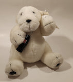 1996 Play By Play Coca Cola Polar Bear 7 1/2" Tall Toy Stuffed Plush Mascot with Tag