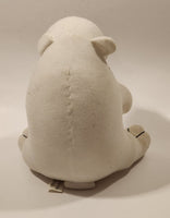 1993 Coca Cola Polar Bear with Bottle 8" Tall Toy Stuffed Plush Mascot