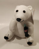 1993 Play By Play Coca Cola Polar Bear 7" Tall Toy Stuffed Plush Mascot with Tag