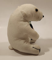 1993 Coca Cola Polar Bear 6 1/2" Tall Toy Stuffed Plush Mascot