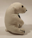 1993 Coca Cola Polar Bear 6 1/2" Tall Toy Stuffed Plush Mascot