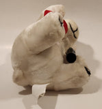 1993 Play By Play Coca Cola Polar Bear with Heart and Bottle 7 1/2" Tall Toy Stuffed Plush Mascot with Tag