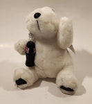 1996 Play By Play Coca Cola Polar Bear 7" Tall Toy Stuffed Plush Mascot with Tag