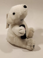 1996 Play By Play Coca Cola Polar Bear 7" Tall Toy Stuffed Plush Mascot with Tag