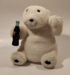 Coca Cola Polar Bear 7 1/2" Tall Toy Stuffed Plush Mascot No Tags