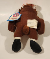 1992 McDonald's Warner Bros. Looney Tunes Taz Tasmanian Devil Christmas 10 1/2" Tall Toy Stuffed Plush with Tag