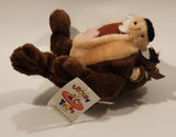 1995 Ace Novelties Warner Bros. Looney Tunes Taz Tasmanian Devil 10 1/2" Tall Toy Stuffed Plush with Tag