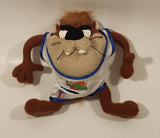 1996 McDonald's Warner Bros. Looney Tunes Space Jam Taz Tasmanian Devil 8" Tall Toy Stuffed Plush