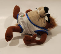 1996 McDonald's Warner Bros. Looney Tunes Space Jam Taz Tasmanian Devil 8" Tall Toy Stuffed Plush