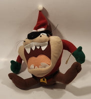 1997 Ace Novelties Warner Bros. Looney Tunes Taz Tasmanian Devil Christmas 9 1/2" Tall Toy Stuffed Plush