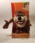 2003 Mattel Warner Bros. Looney Tunes Toon Starz Taz Tasmanian Devil 8 1/2" Tall Toy Stuffed Plush New in Box