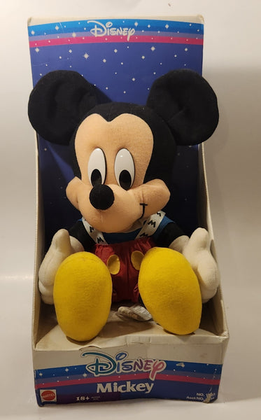 1993 Mattel ArcoToys Disney Mickey Mouse 10" Tall Toy Stuffed Plush New in Box
