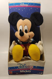 1993 Mattel ArcoToys Disney Mickey Mouse 10" Tall Toy Stuffed Plush New in Box