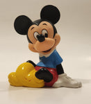 Disney Mickey Mouse 5 3/4" Tall Vinyl Coin Bank