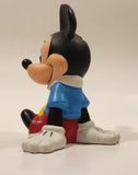 Disney Mickey Mouse 5 3/4" Tall Vinyl Coin Bank