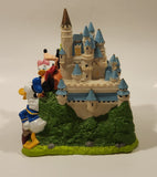 2001 Disney Disneyland Characters in Front of Castle 7 1/2" Tall PVC Coin Bank