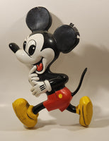 Rare 1960s 1970s Disney Mickey Mouse 3D Thin Plastic Nursery Wall Decor Hanging