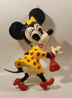 Rare 1960s 1970s Disney Minnie Mouse 3D Plastic Nursery Wall Decor Hanging