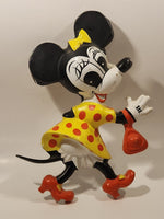 Rare 1960s 1970s Disney Minnie Mouse 3D Thin Plastic Nursery Wall Decor Hanging