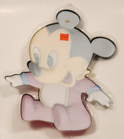 Rare Disney Baby Mickey Mouse 3D Clear Plastic Nursery Wall Decor Hanging