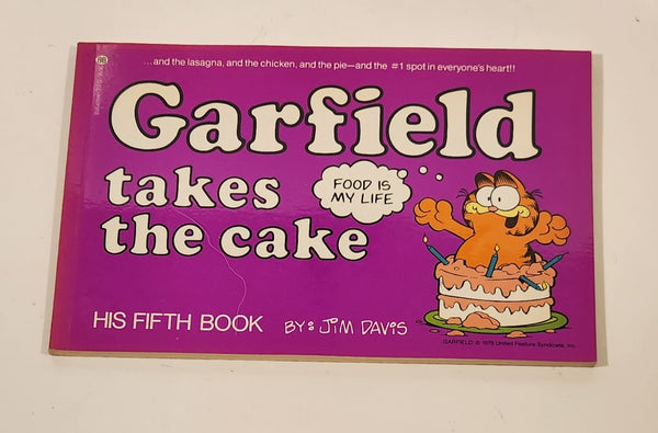 1982 Ballantine Books Paws Garfield takes the cake His Fifth Book By Jim Davis