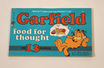 1987 Ballantine Books Paws Garfield food for thought His 13th Book By Jim Davis