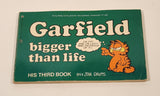 1981 Ballantine Books Garfield Bigger than life Comic Book His Third Book By Jim Davis