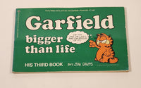 1981 Ballantine Books Garfield Bigger than life Comic Book His Third Book By Jim Davis