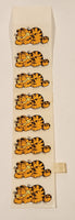 1978 United Features Syndicate Garfield Sleeping Sticker Sheet of 8