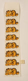 1978 United Features Syndicate Garfield Sleeping Sticker Sheet of 8