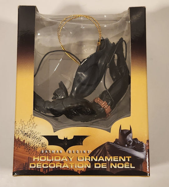 2005 Kurt S. Adler Warner Bros. DC Comics Batman Begins Flying Batman Holiday Ornament New in Box