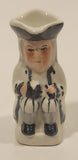 Staffordshire England Tony Wood “Toby" 2 3/4" Tall Tooth Pick Holder