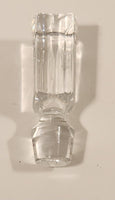 Heavy Clear Glass Bottle Stopper