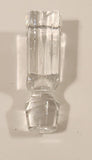 Heavy Clear Glass Bottle Stopper