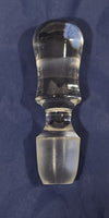 Heavy Clear Glass Bottle Stopper