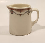 Vintage Grindley Hotelware Co England Loftus Moran Pty Melbourne Duraline Super Vitrified Honey Glaze Ivory Ceramic Tea Creamer Jug