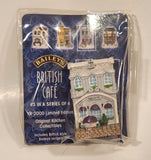 2000 Baileys Irish Cream Limited Edition 3 of 4 British Cafe 2 1/2" Tall Resin Ornament New in Package