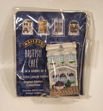 2000 Baileys Irish Cream Limited Edition 3 of 4 British Cafe 2 1/2" Tall Resin Ornament New in Package