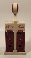 1993 The Coca Cola Company Drink Coca Cola Have A Coke Soda Pop Vending Machine Salt and Paper Shaker Set with Holder