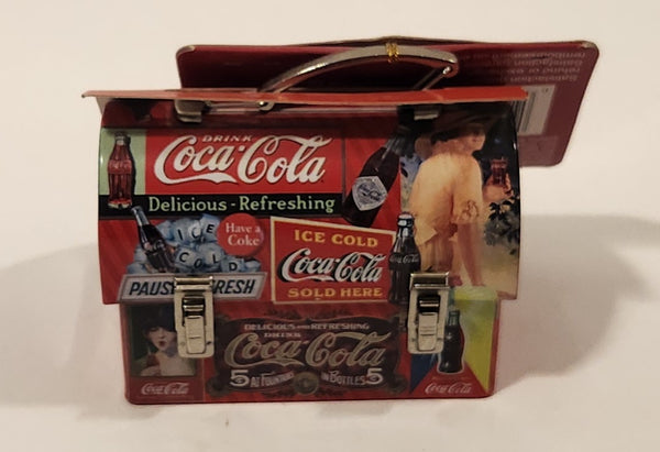 Coca Cola Tin Lunch Box: Vintage Collectible Charm 2 Coca Cola Tin Lunch Box: Vintage Collectible Charm