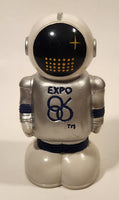 1986 Expo 86 Vancouver Ernie The Astronaut 5 3/4" Tall Vinyl Coin Bank