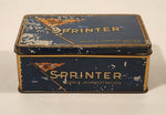 Rare Vintage Gajag Georg A. Jasmatzi Akt Gest Dresden Sprinter 100 Gold Cigarettes Tin Metal Container