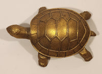 Turtle Tortoise Brass Trinket Jewelry Box