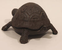 Turtle Tortoise Cast Iron Garden Decoration Key Hider Holder