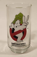 1989 Columbia Pictures Ghostbusters II Slimer 5" Tall Glass Cup