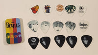 2009 Planet Waves The Beatles Signature Series 15 Medium Guitar Picks in Small Tin Metal Container