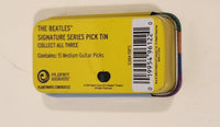 2009 Planet Waves The Beatles Signature Series 15 Medium Guitar Picks in Small Tin Metal Container