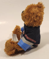 NHL Vancouver Canucks Hockey Team 6 1/2" Tall Brown Teddy Bear Toy Stuffed Plush