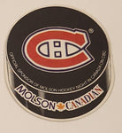 1990s Molson Canadian NHL Montreal Canadiens Paper Drink Coaster